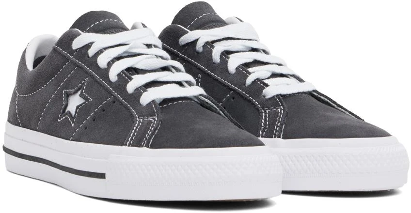 Converse Gray CONS One Star Pro Suede Sneakers 4