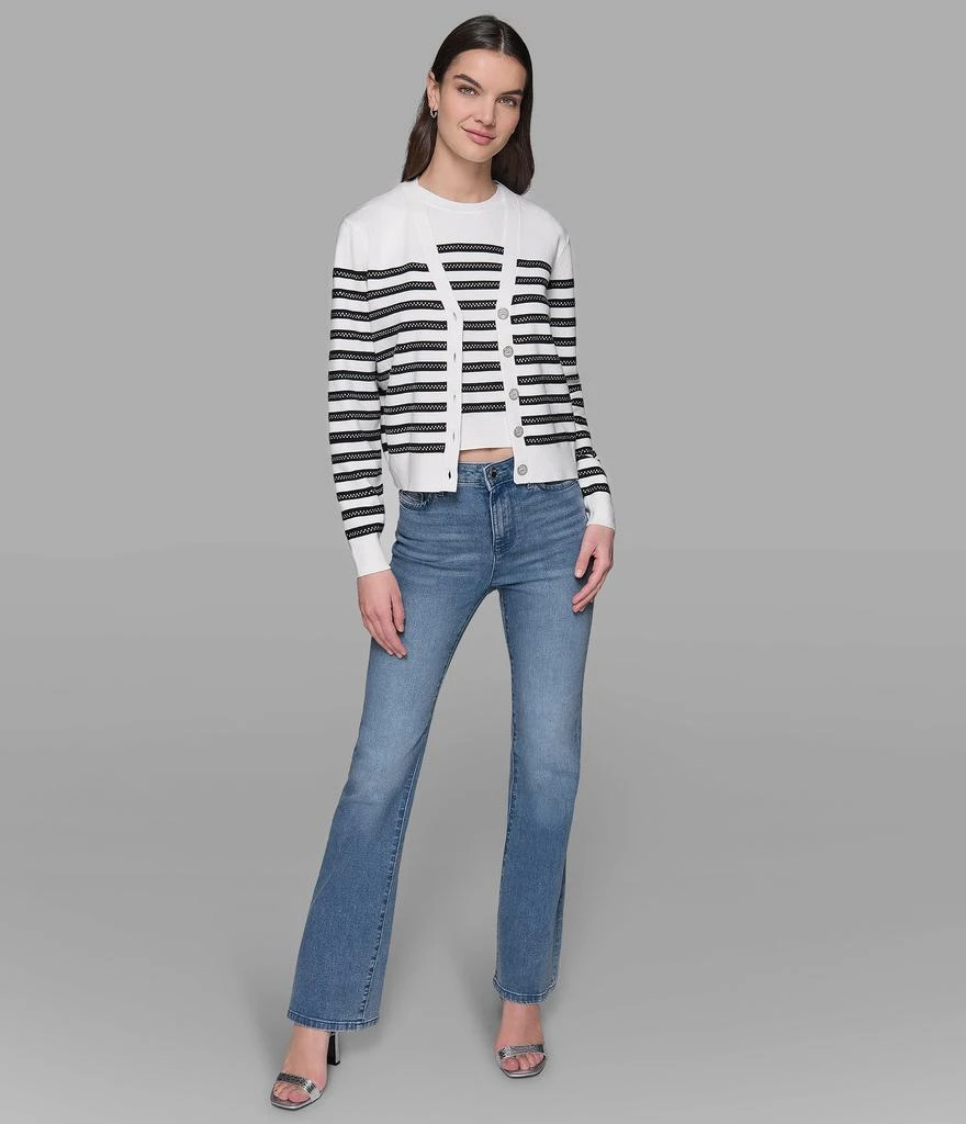 Karl Lagerfeld Paris CAPSULE STRIPED CARDIGAN 3