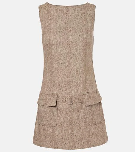 Staud Sheila belted midi dress 1