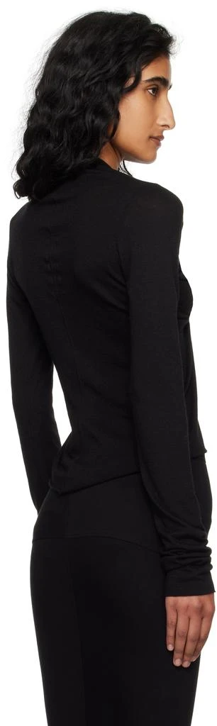 Rick Owens Black Concordians Allanah LS T-shirt 3