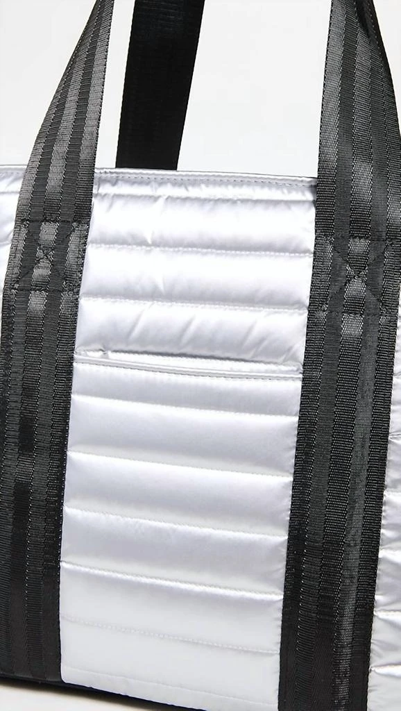 THINK ROYLN Women's Wingman Bag In Silver Liquid 3