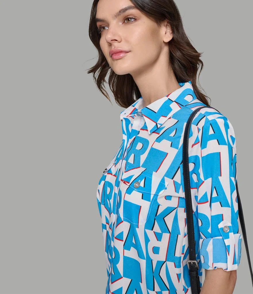 Karl Lagerfeld Paris SUMMER PARIS SCENE WHIMSY BLOUSE 5