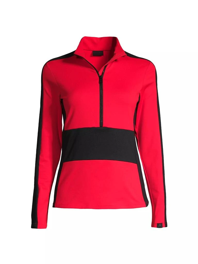 Head Sportswear Legacy Colorblocked Quarter-Zip Ski Jacket 1
