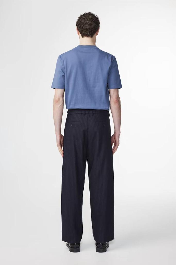 NN07 Adam Casual Pima Tee In Bering Sea