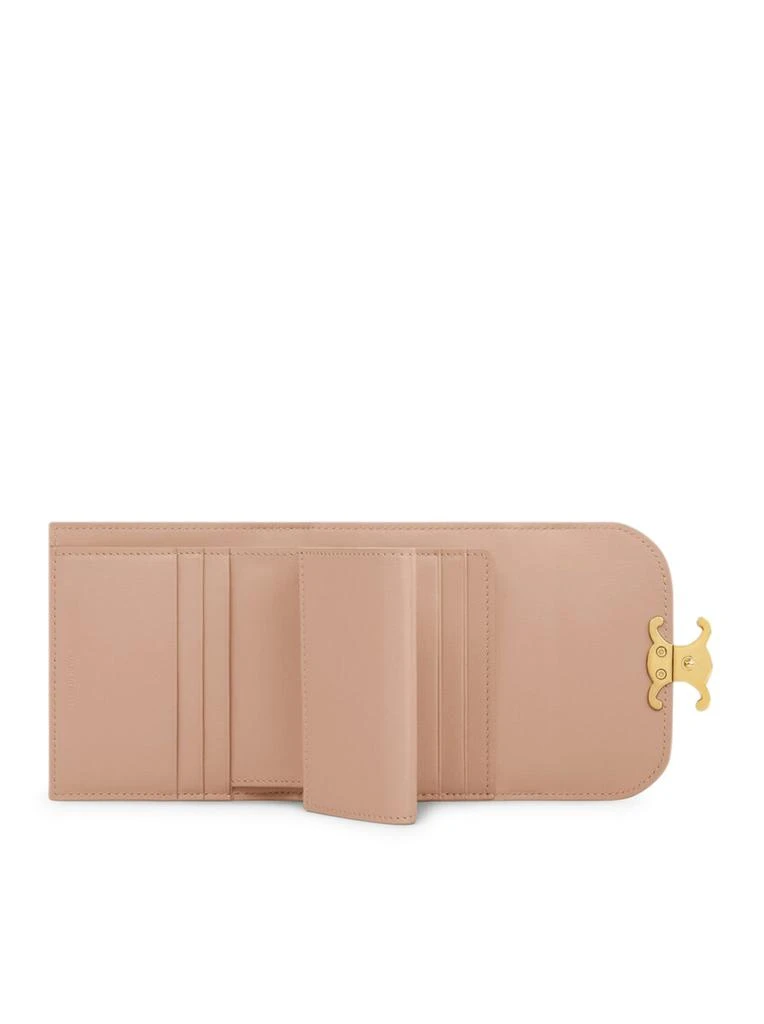 Celine SMALL TRIOMPHE WALLET IN GLOSSY CALFSKIN 4