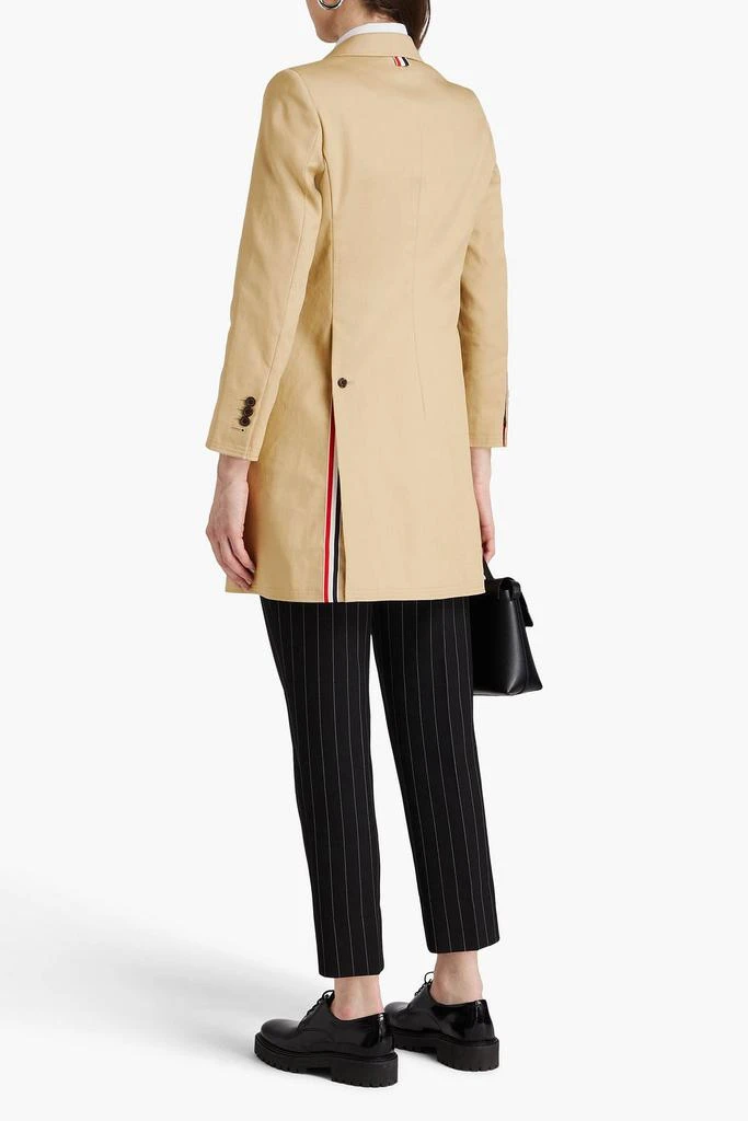 THOM BROWNE Chesterfield cotton-twill coat 3
