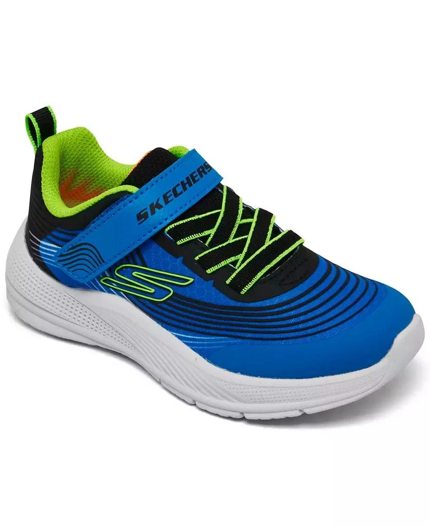 SKECHERS Toddler Boys' Microspec Advance Fastening Strap Casual Sneakers from Finish Line 1