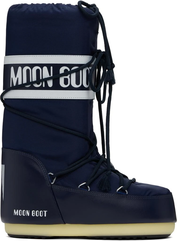 Moon Boot Navy Icon Nylon Boots 1