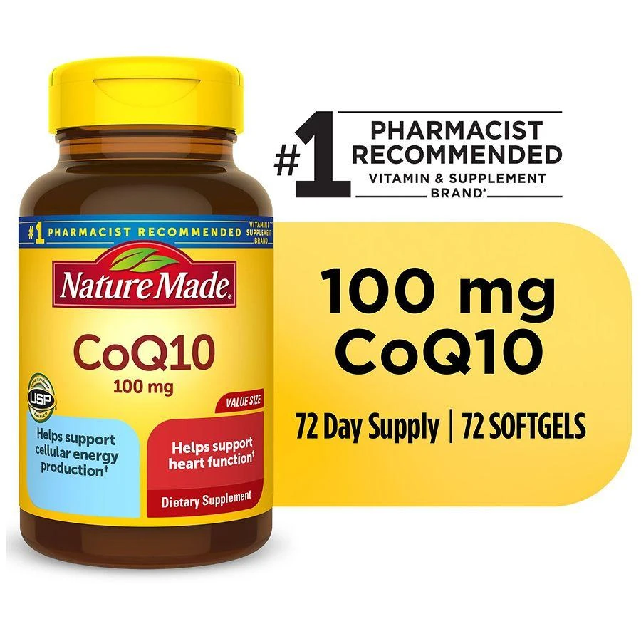 Nature Made CoQ10 100 mg Softgels 7