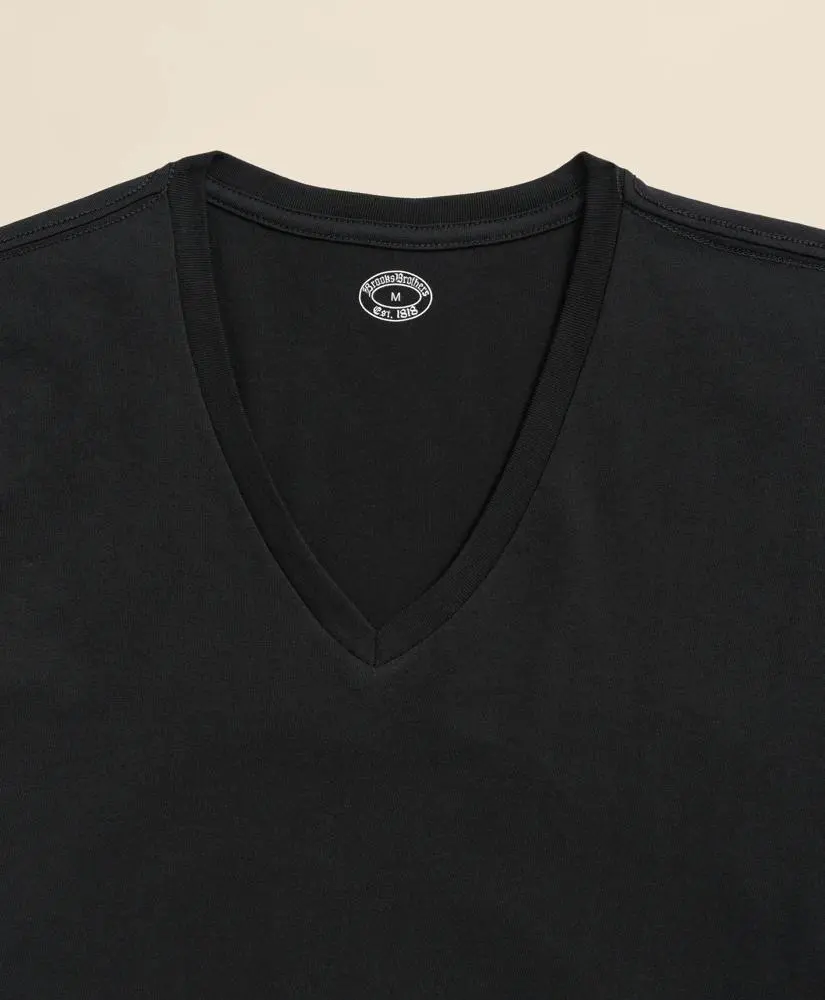 Brooks Brothers Supima® Cotton V-Neck Undershirt-3 Pack 3