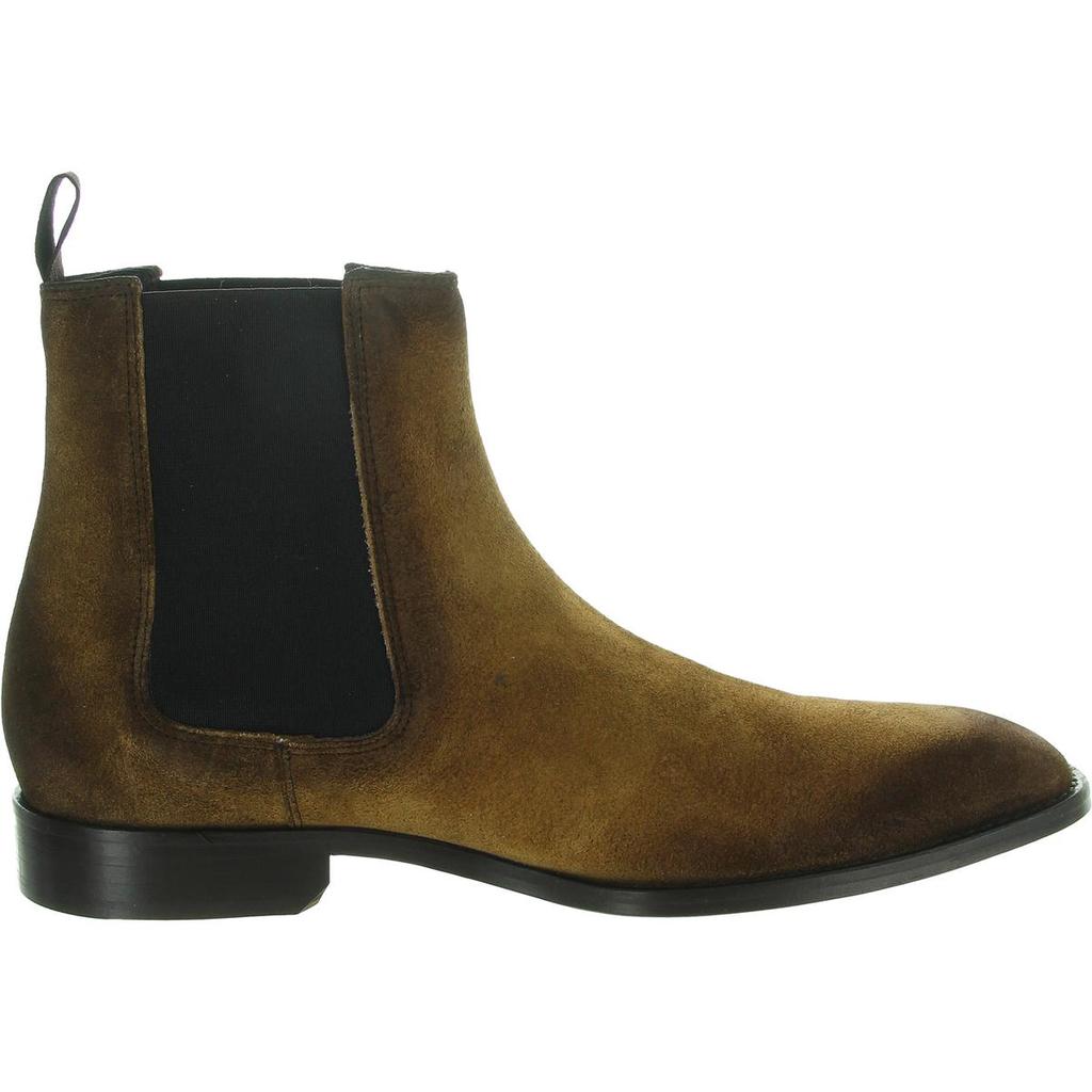 Donald J Pliner Mens Stretch Leather Chelsea Boots