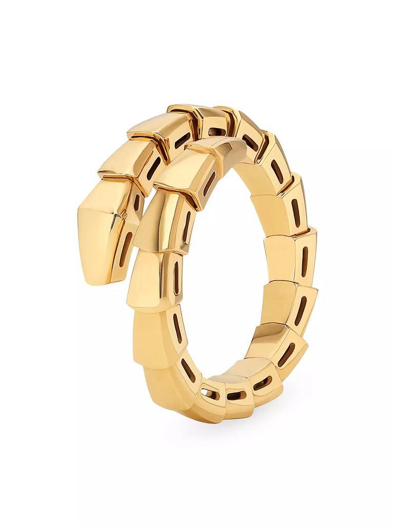 BVLGARI Serpenti Viper 18K Yellow Gold Wrap Ring