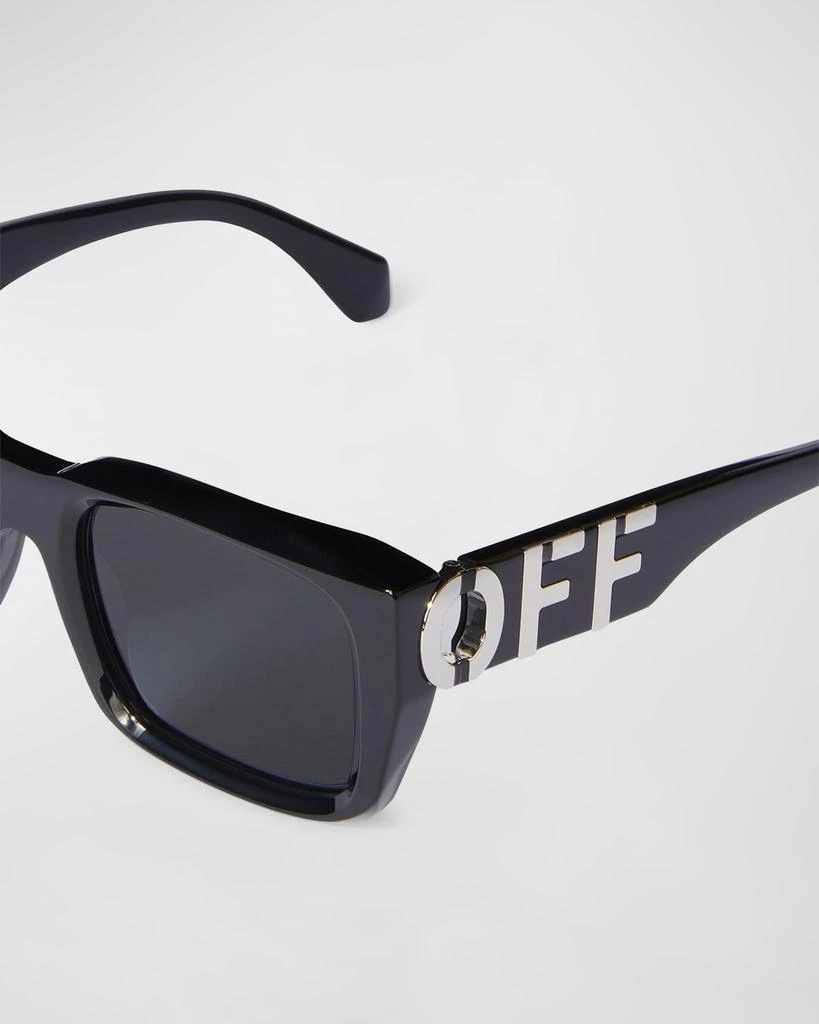 Off-White Men
s Hays Acetate Rectangle Sunglasses 2