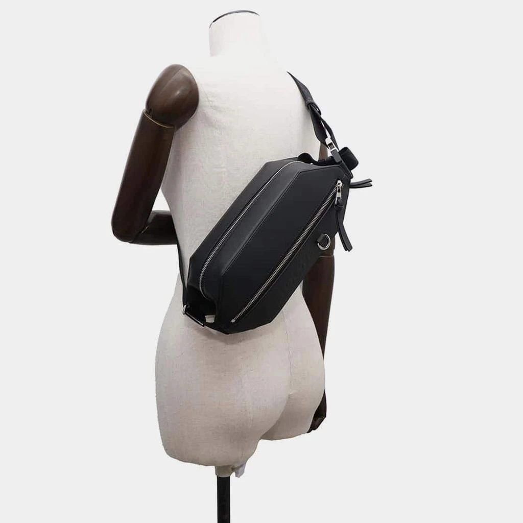 Loewe Loewe Black Classic Calf Leather Convertible Sling Bag 2
