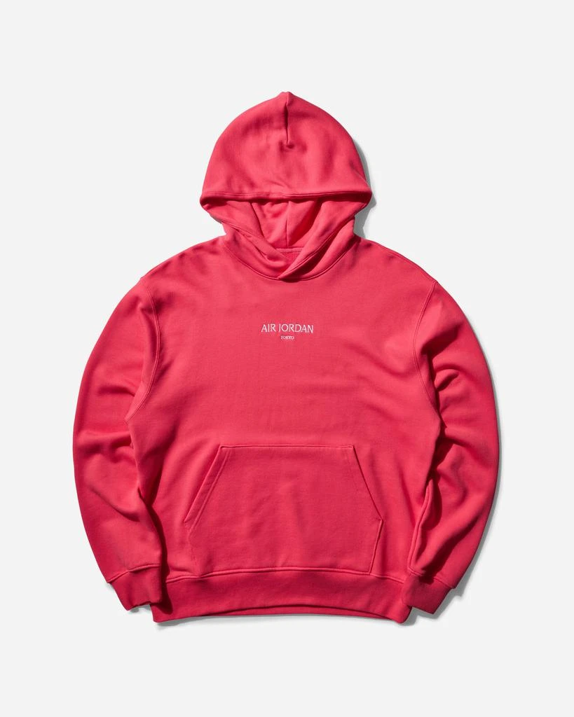 Jordan Men's Air Jordan Tokyo Fleece Pullover Hoodie Aster Pink 1