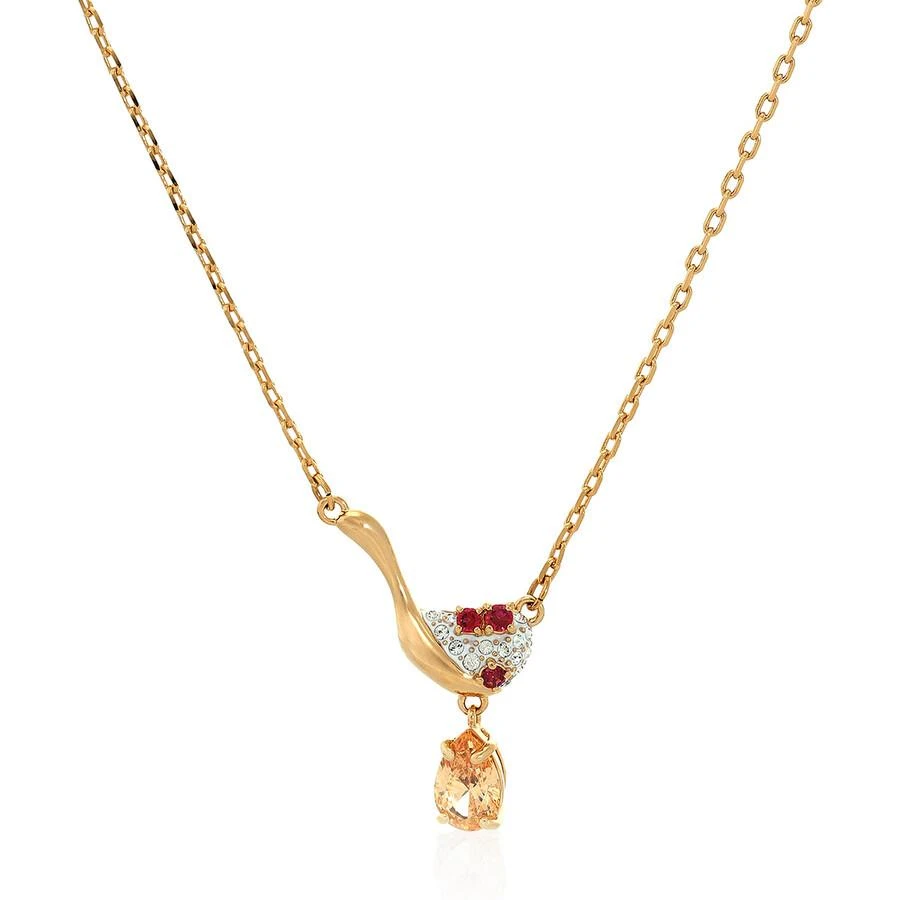 Swarovski Cariti Red Bean Ice Pendant Necklace