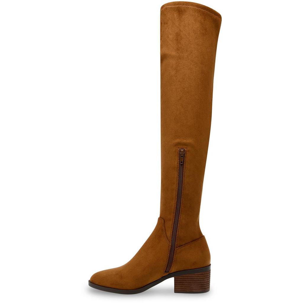 Anne Klein Ainsley  Womens Faux Suede Narrow Shaft Over-The-Knee Boots