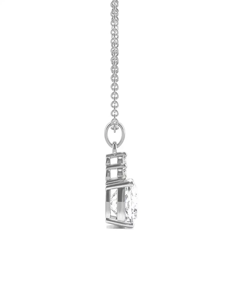 Charles & Colvard Moissanite Cushion Pendant 1-3/4 ct. t.w. Diamond Equivalent in 14k White Gold 2