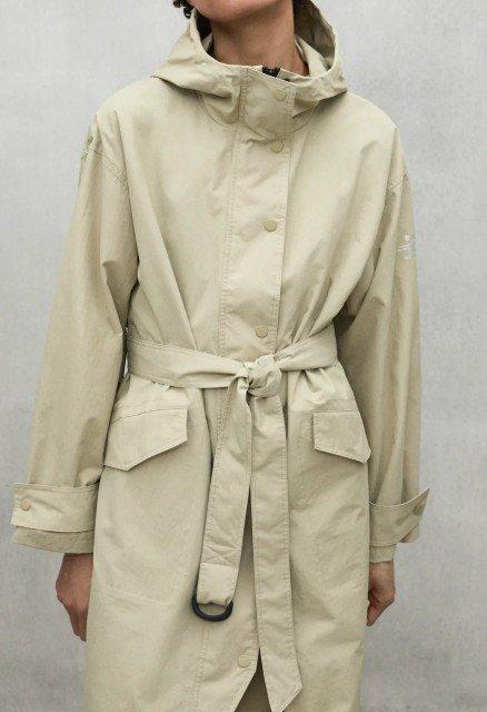 ECOALF Ecoalf Belted Hooded Jacket