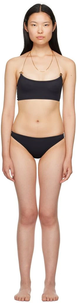 Bottega Veneta Navy Chains Bikini