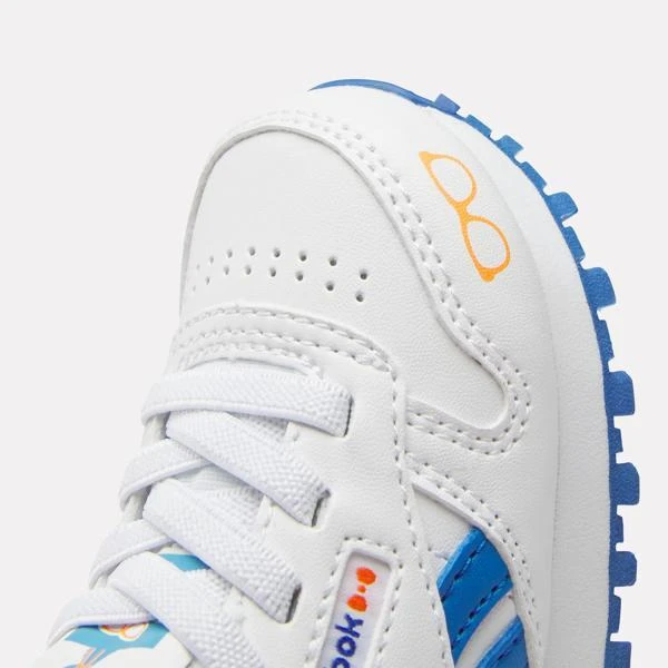 Reebok Reebok x Blippi Classic Leather Step 'N' Flash Shoes - Toddler 8