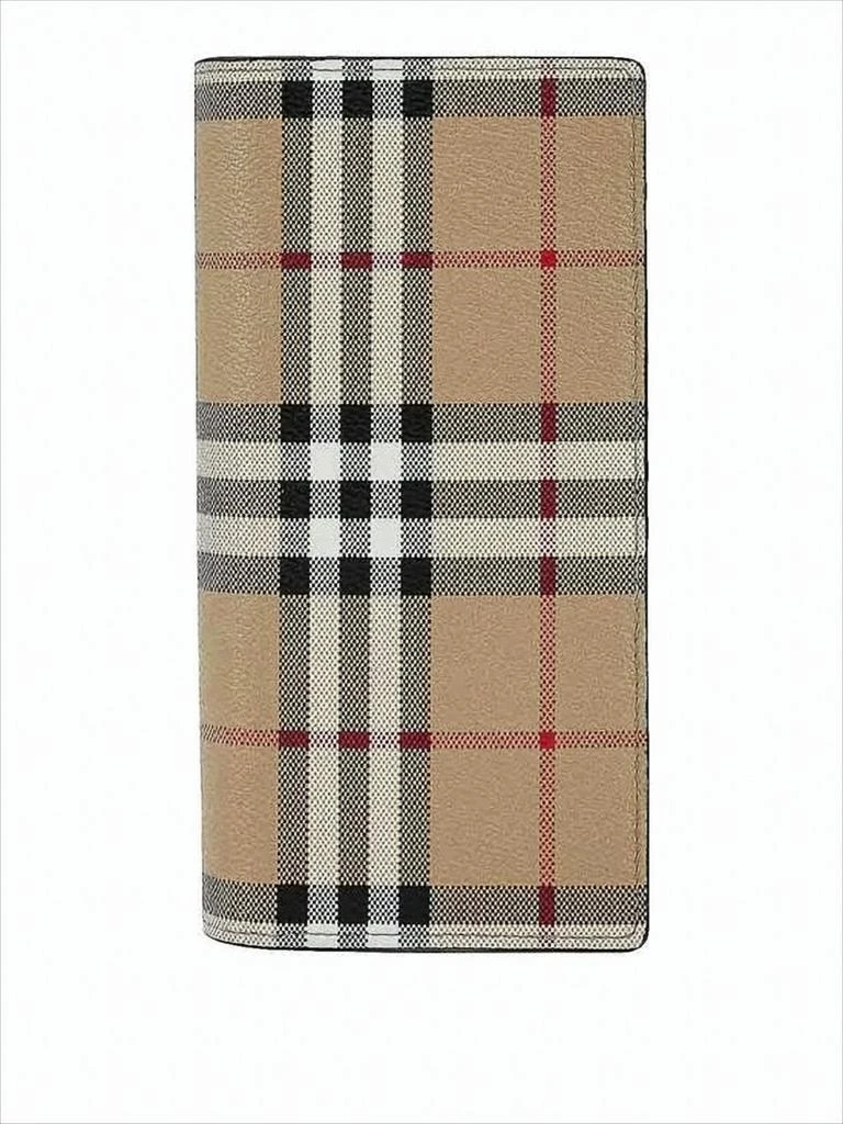 Burberry Classic Check Pattern Long Wallet
