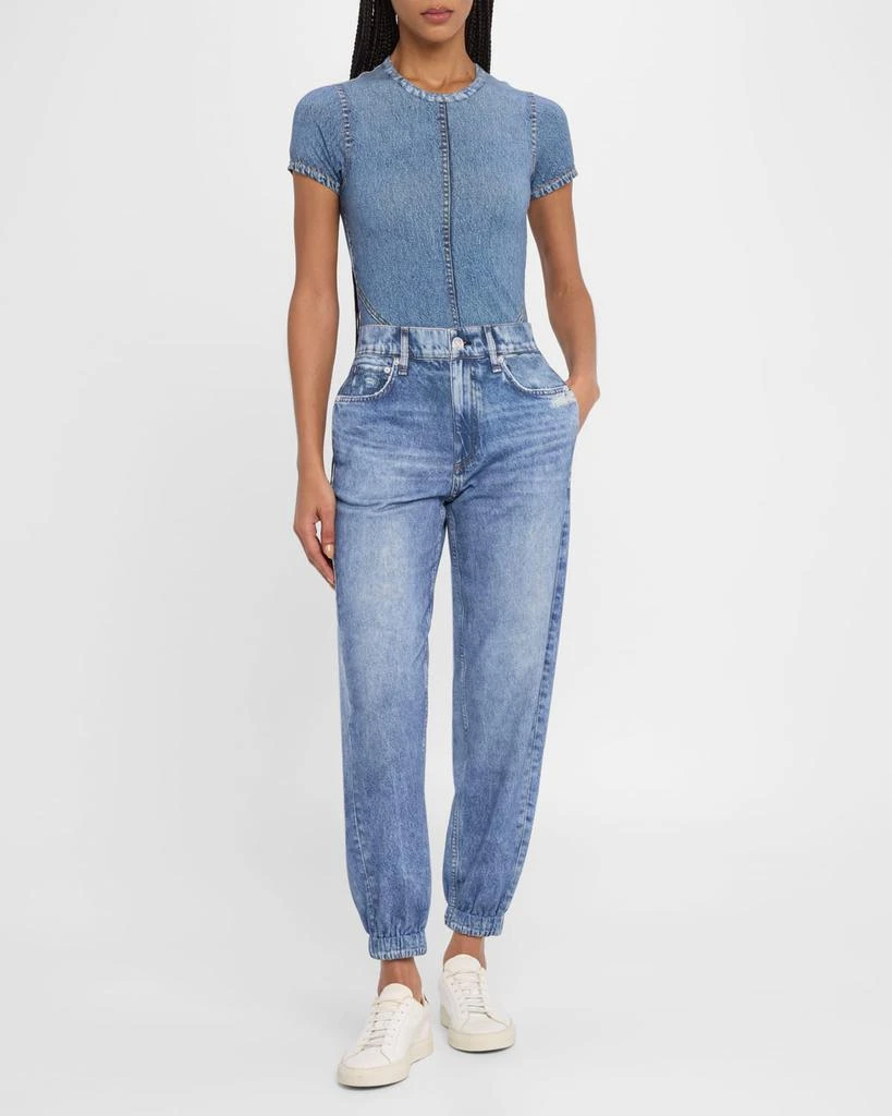 Rag & Bone Miramar Cotton-Terry Crop Joggers 2
