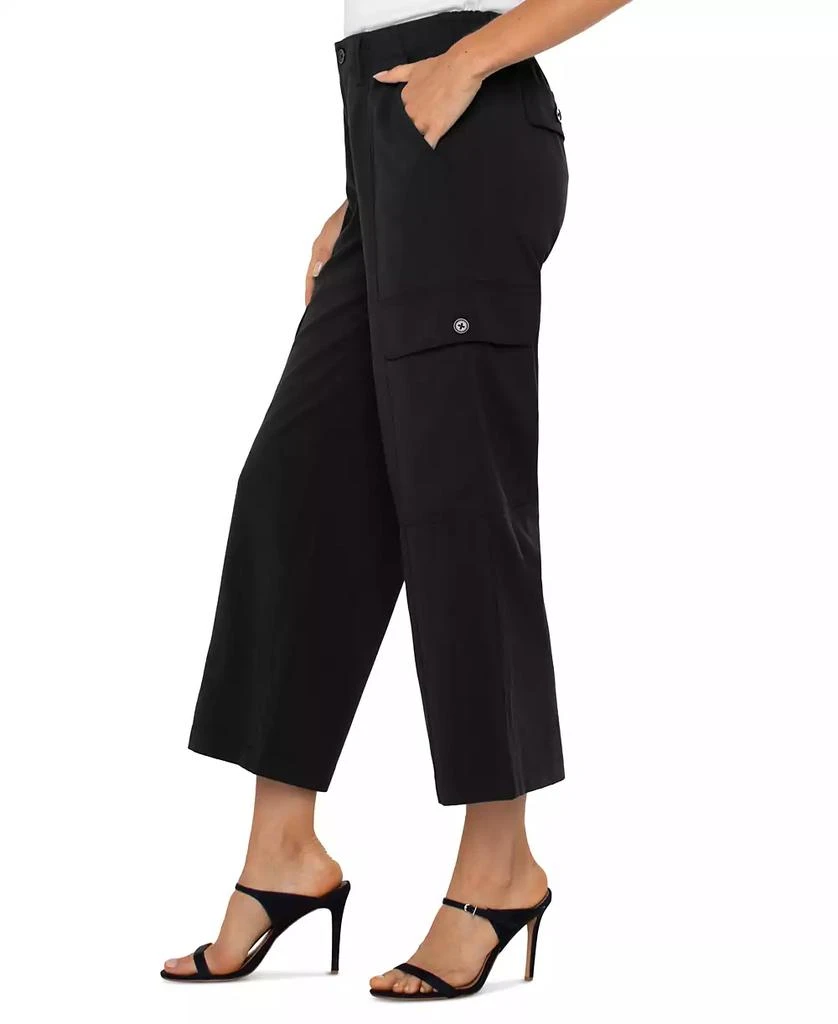 Liverpool Los Angeles Petite High-Rise Cropped Wide-Leg Pants 2