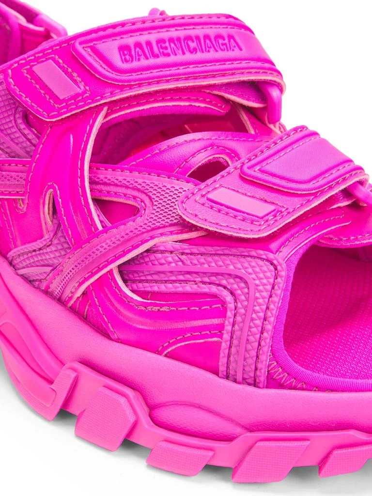 Balenciaga 25MM ​Monochrome Strapped Platform Sandals 6