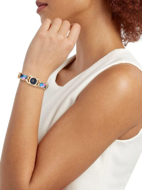 Missoni Gioiello Rose Gold 22.8MM Bracelet Watch Missoni Gioiello Rose Gold 22.8mm Bracelet Watch In Gold  main image 4