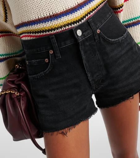 AGOLDE Parker denim shorts 4