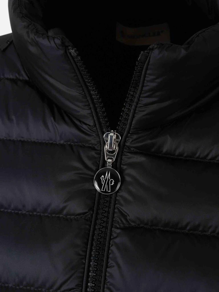Moncler Moncler Logo Patch Zip-Up Panelled Cardigan 6