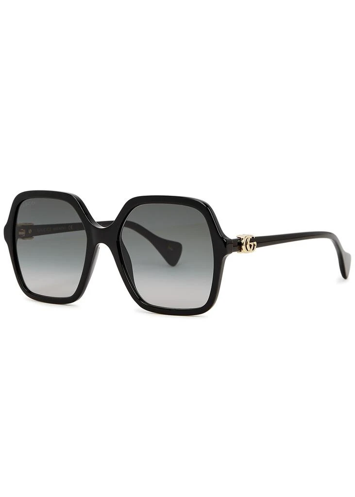 Gucci Hexagon-frame sunglasses 1