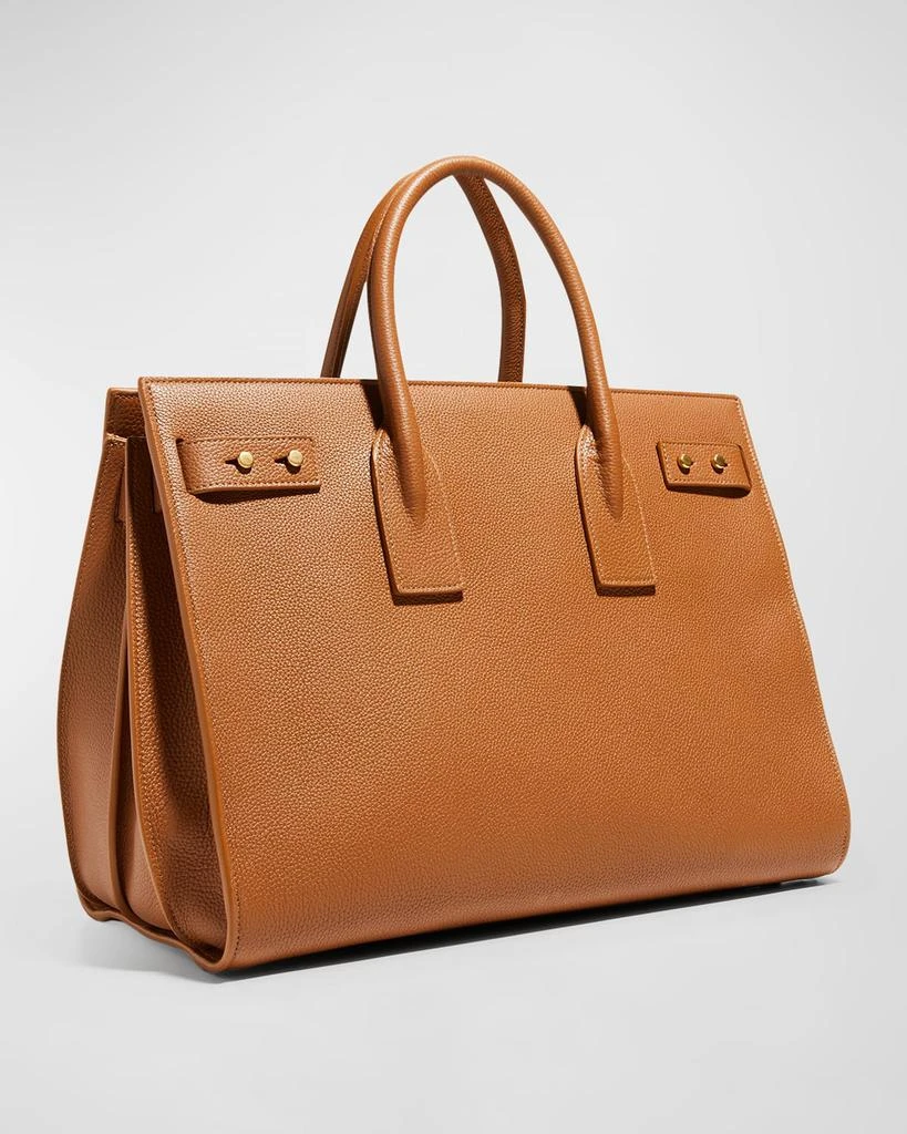 Yves Saint Laurent Sac De Jour Medium Top-Handle Bag in Grained Leather 3