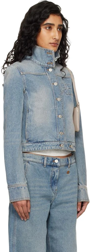 Courrèges Blue Reedition Denim Jacket 2