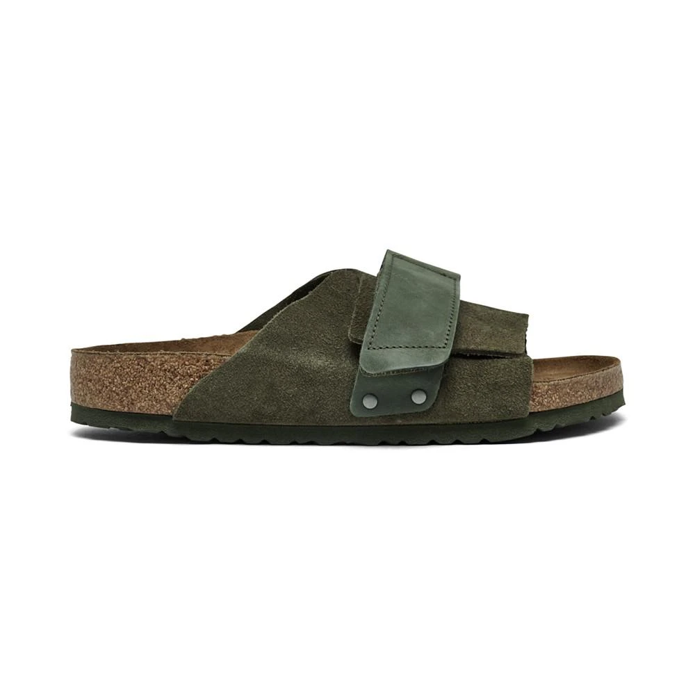 Birkenstock Men's Kyoto Suede Leather Strappy Slide Sandals from Finish Line 2