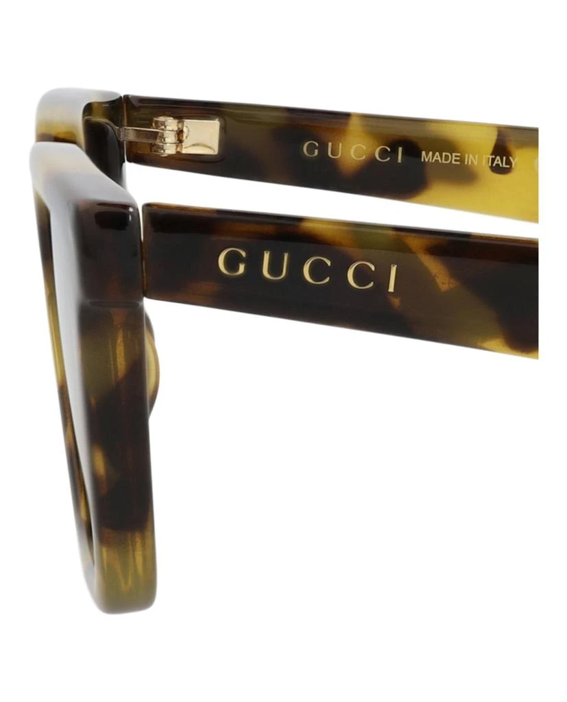 Gucci Square-Frame Injection Sunglasses 4