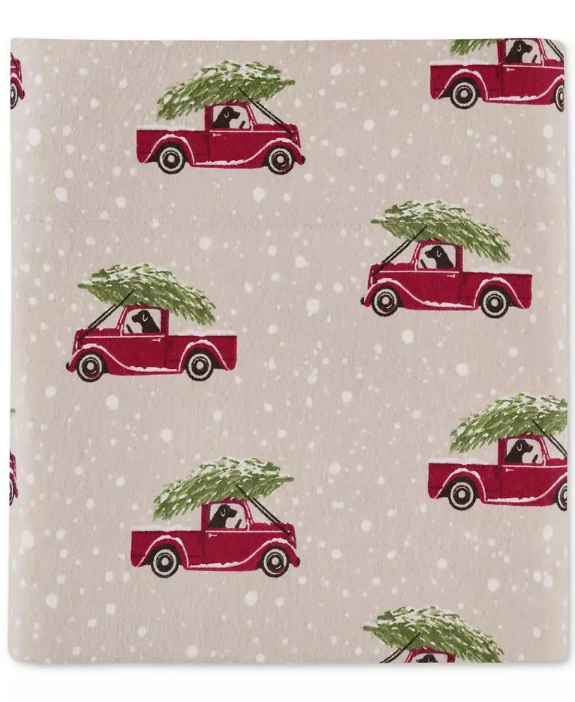 Woolrich Printed Cotton Flannel 3-Pc. Sheet Set, Twin 3