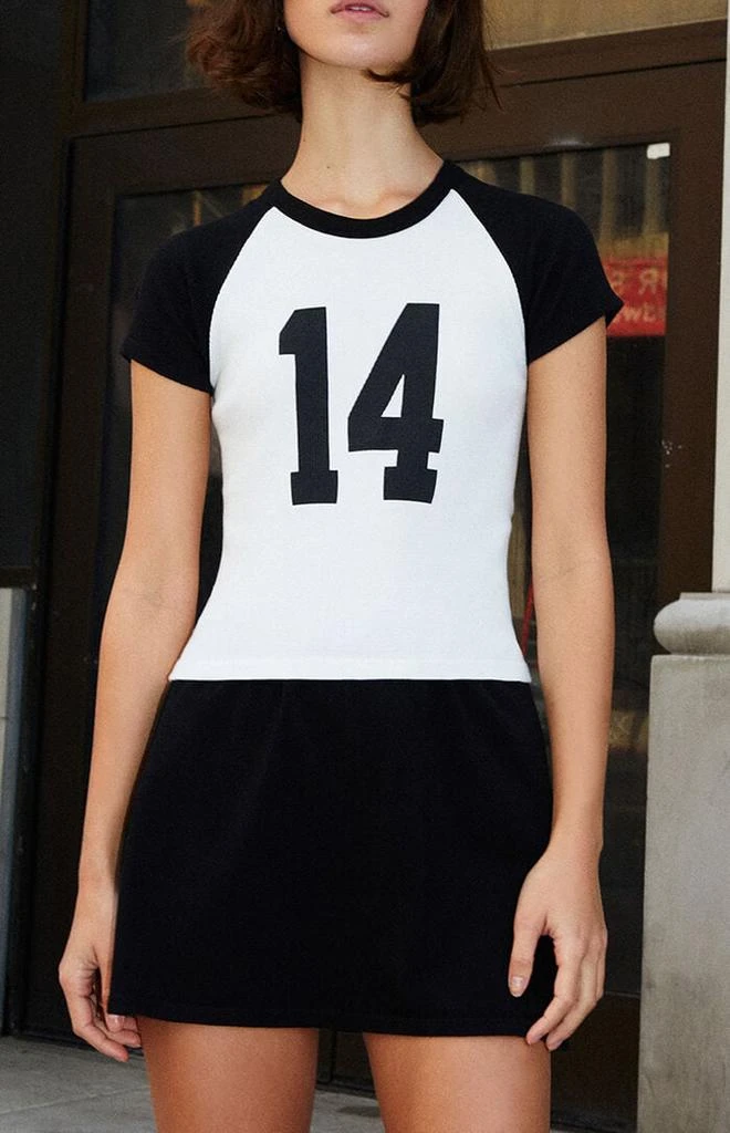 John Galt Bella 14 Ribbed Raglan T-Shirt 1