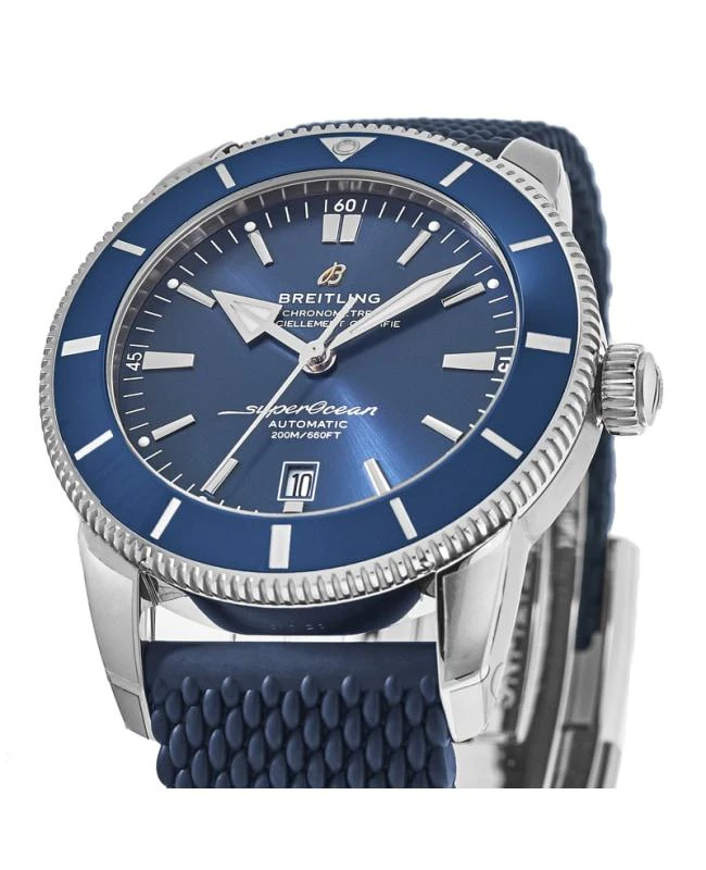 BREITLING Breitling Superocean Heritage Automatic 46 Blue Dial Ceramic Bezel Rubber Strap Men's Watch AB2020161C1S1 2