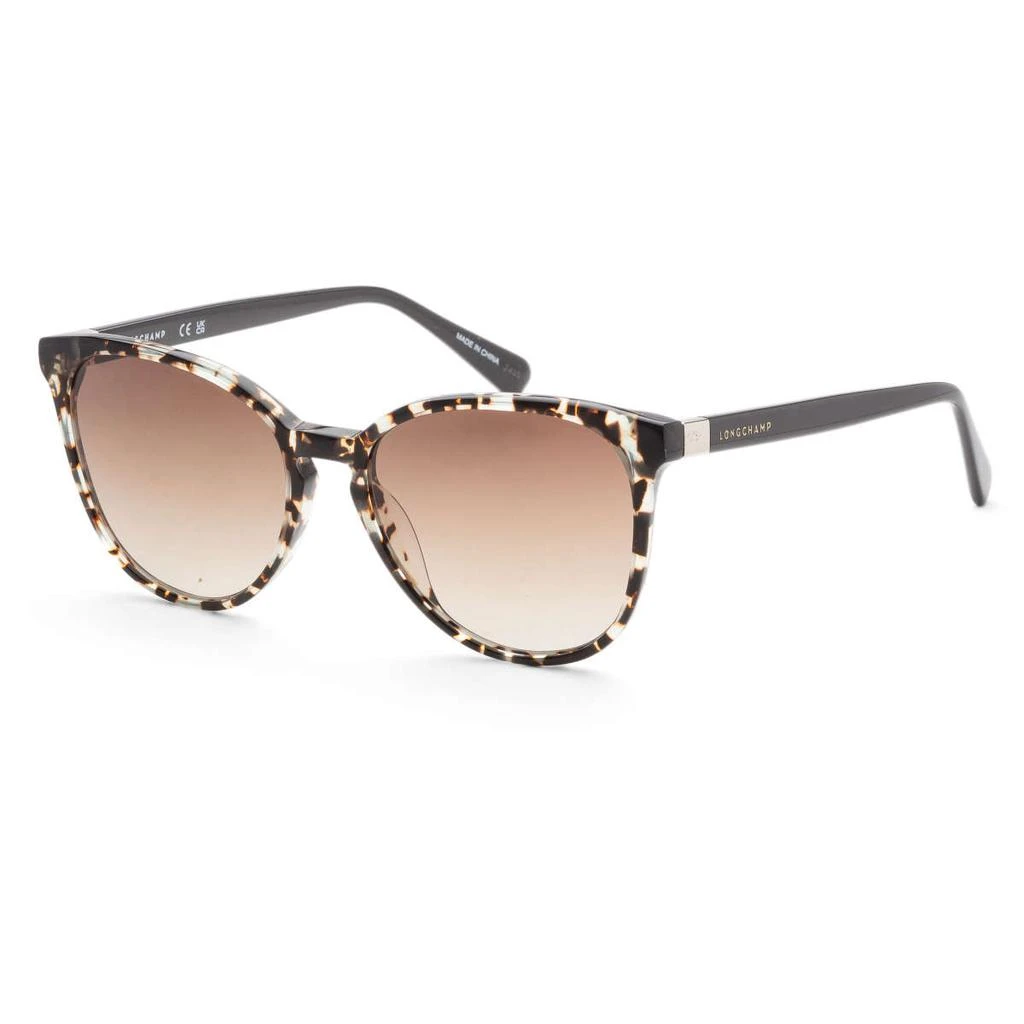 Longchamp Longchamp Women's Brown Round Sunglasses 1