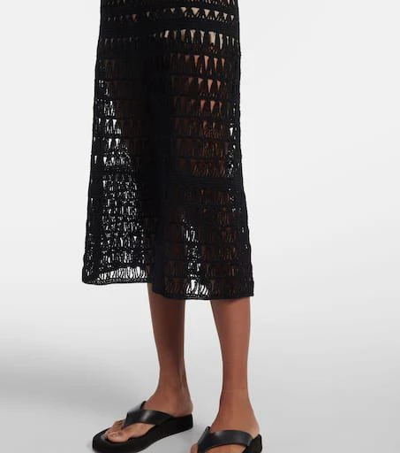 ANNA KOSTUROVA Marissa cotton crochet maxi dress 5