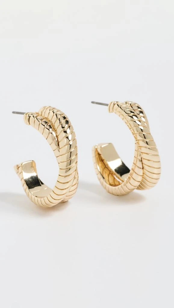 Roxanne Assoulin The Double Cobra Hoops 1