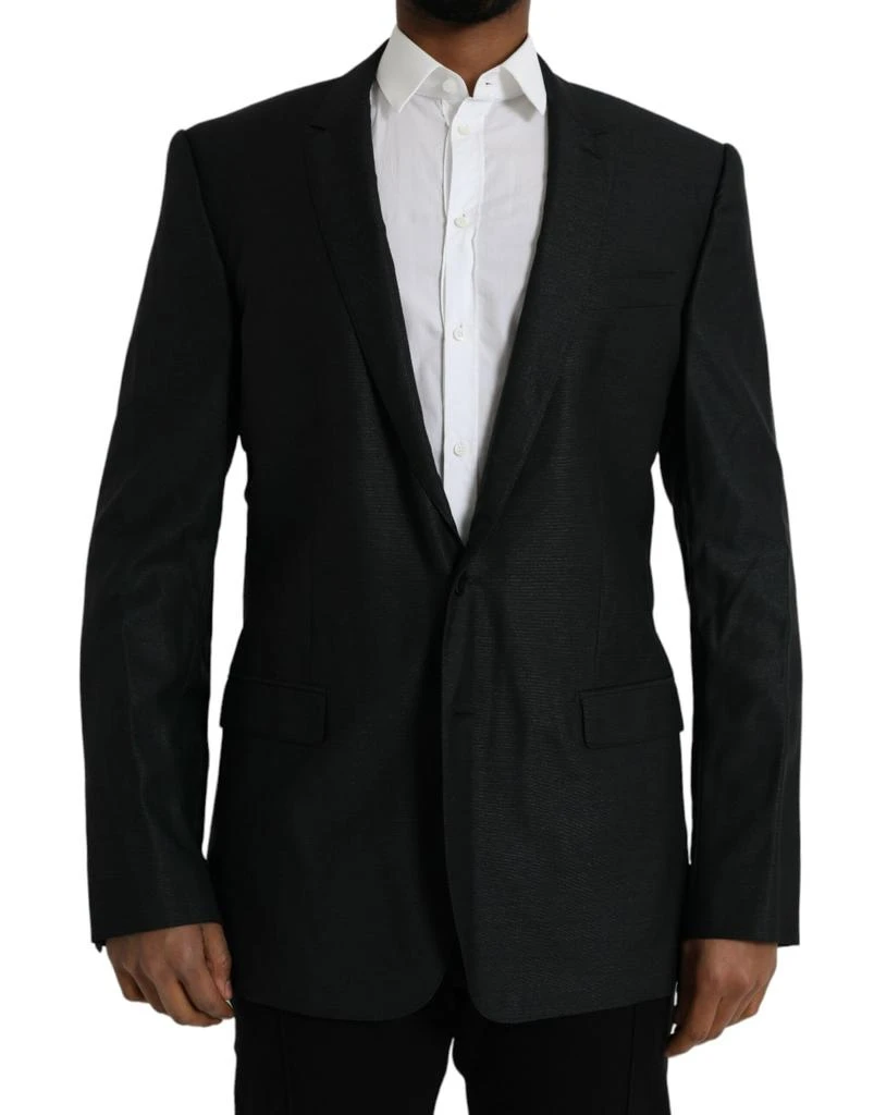 Dolce 
Gabbana Wool Notch SingleBreasted Coat Men
s Blazer