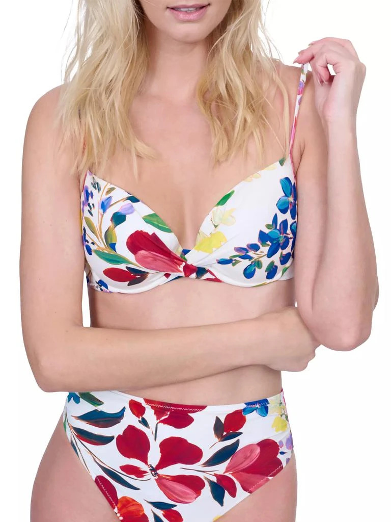 Gottex Swimwear Garden Dream Twist Bikini Top 4