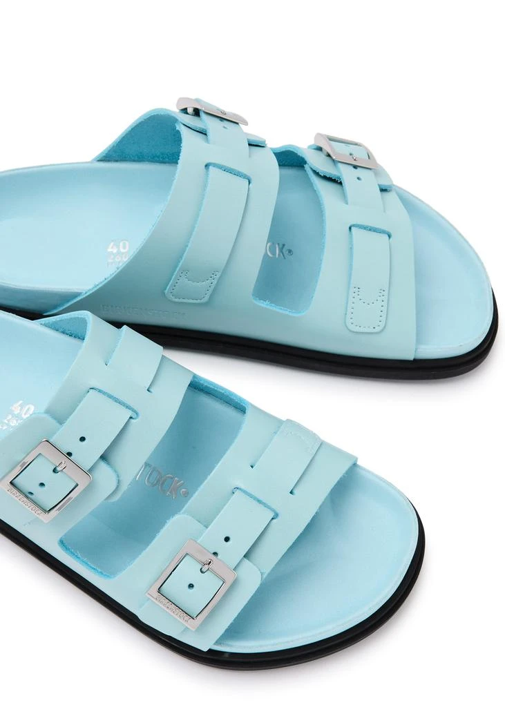 Birkenstock St Barths leather sliders 3
