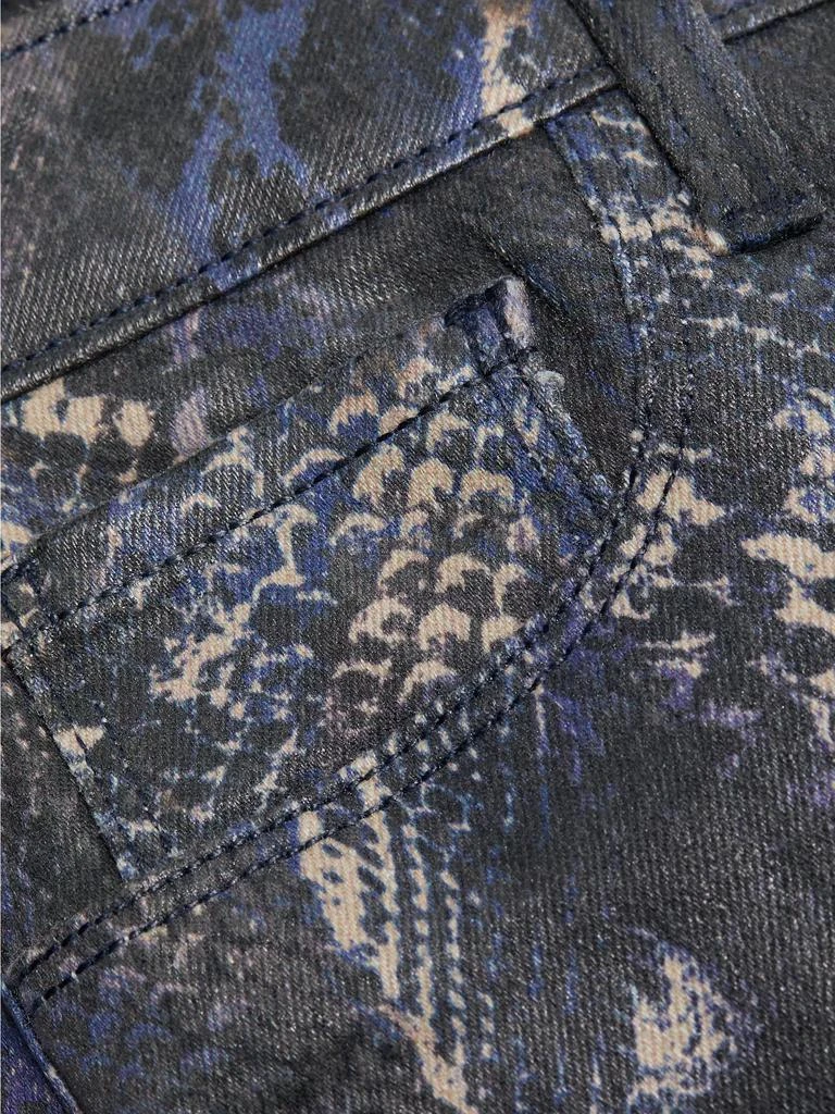 L'Agence Selma Snake High-Rise Sleek Baby Boot Jeans 7