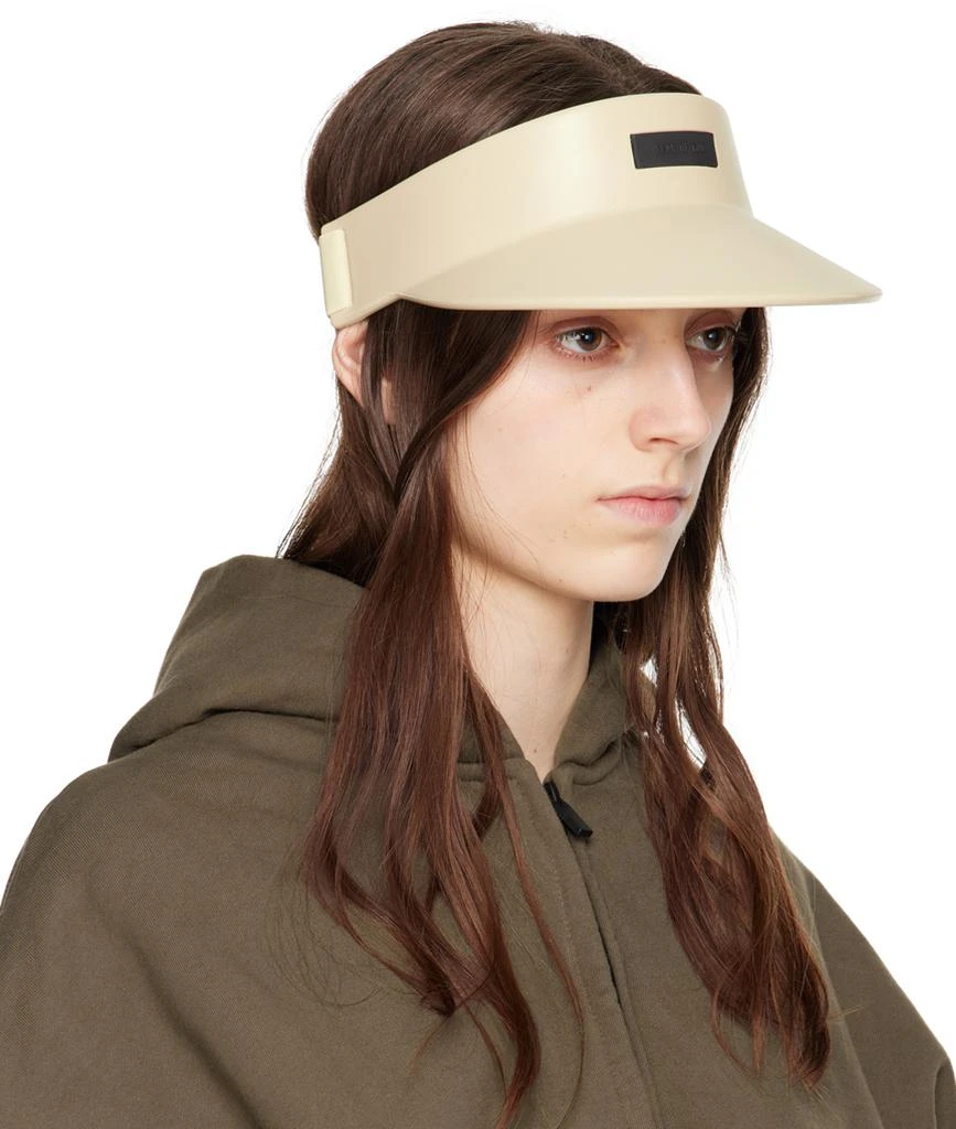 Fear of god Taupe Logo Visor 2