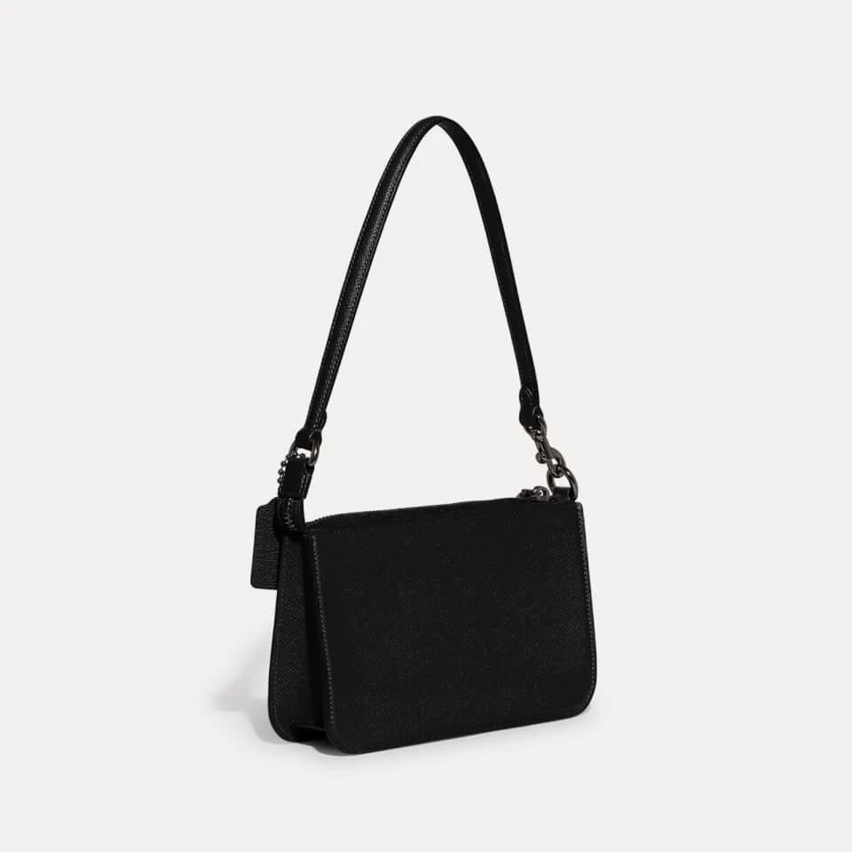 Coach Coach Cross-Grain Leather Pouch Bag 3
