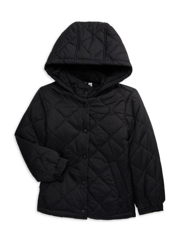 Urban Republic Little Girl's Quilted Hooded Jacket